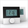 Tr&#229;dl&#248;s romtermostat Alpha Smartware LCD, hvit