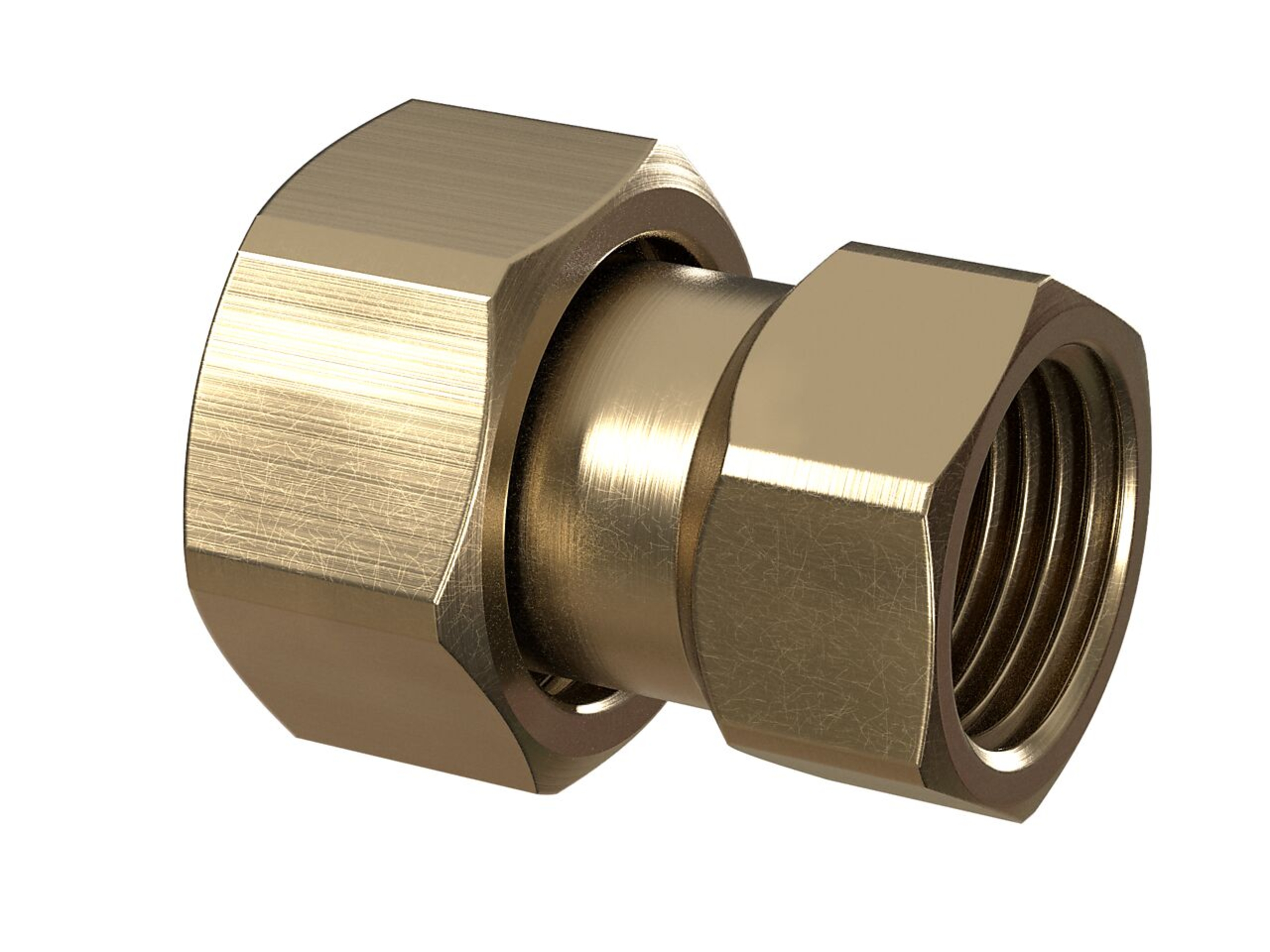 Kobling med innvendig gjenger for TA-Smart/TA-Compact P, DN10