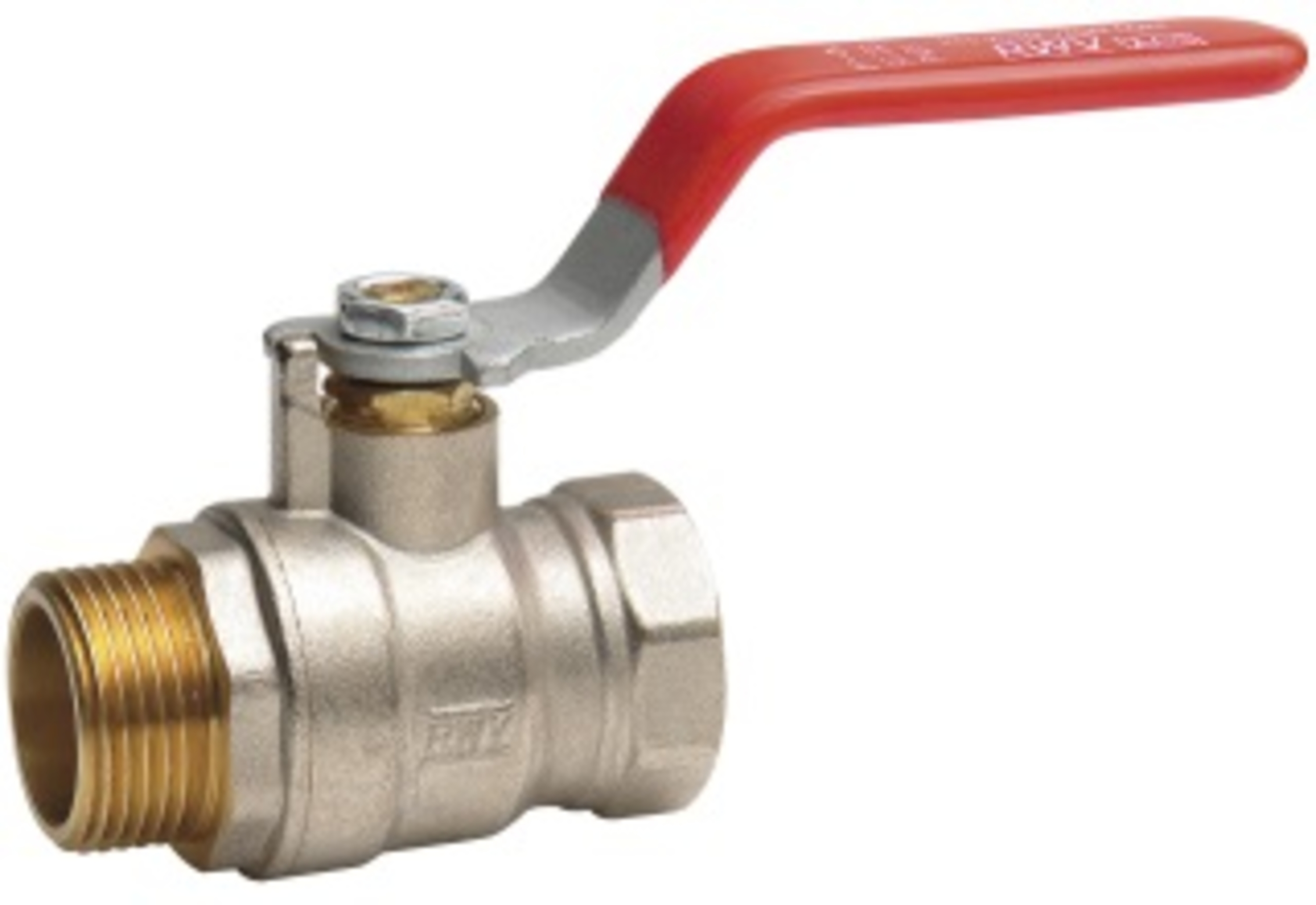 Kuleventil med hendel, 1 1/2" innv./utv. gjenger