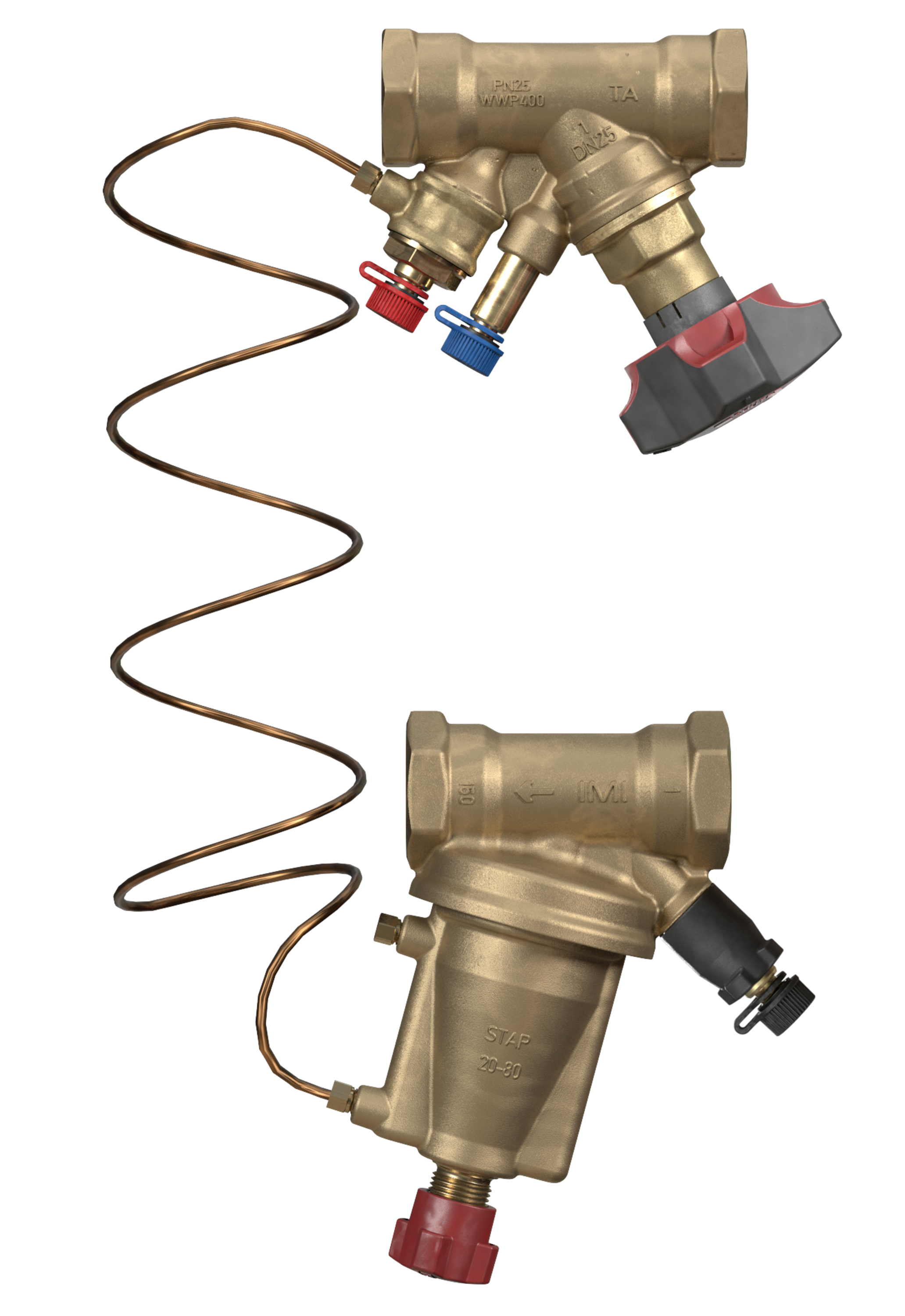 Ventilsett STAP/STAD DN20, 5-25 kPa