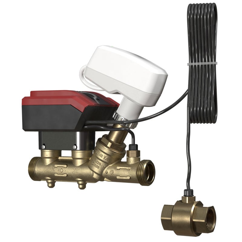 2-veis reguleringsventil TA-Smart DN15 inkl. 3 m kabel