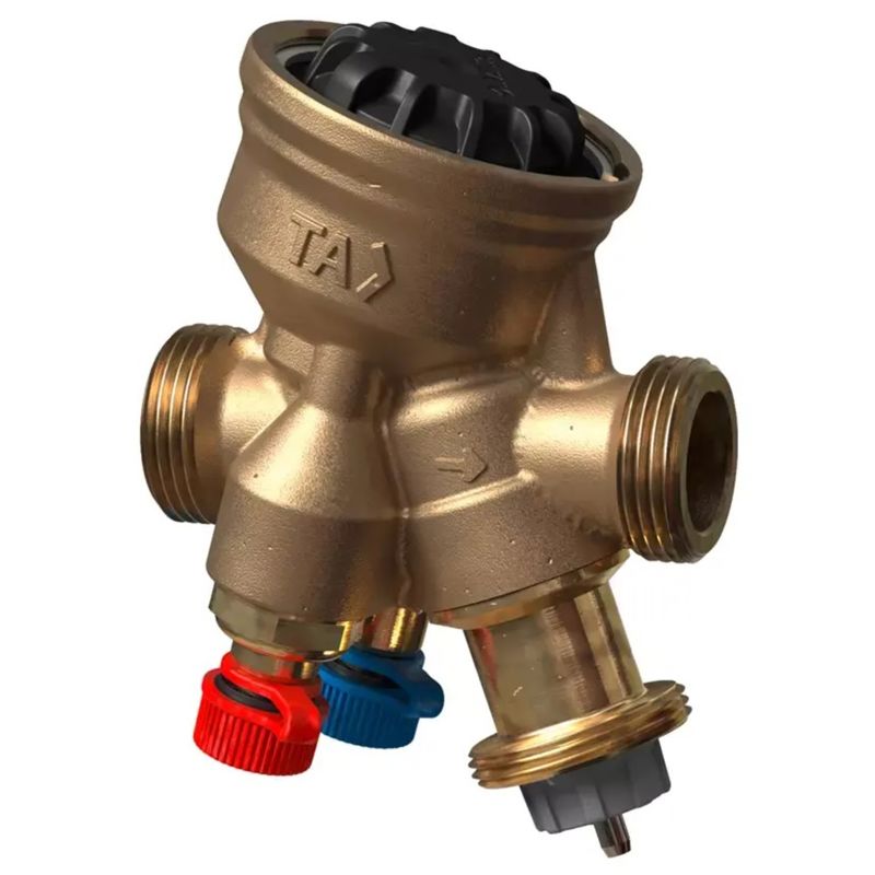 Trykkuavhengig reguleringsventil for av/på-regulering, TA-Compact P, DN 10