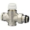 Termostatventil, rett/i vinkel, 3/4" x 3/4" innv./utv. gjenger