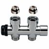 Termostatventil Optima, underforbundet, forkrommet, M24