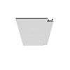 Leonardo / Click&amp;Safe kj&#248;letakplate, c-c 3,5 cm, 200x2000x60mm, 2,4 m&#178;