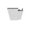 Leonardo / Click&amp;Safe kj&#248;letakplate, c-c 3,5 cm, 600 x 1000 x 60 mm, 0,6 m&#178;