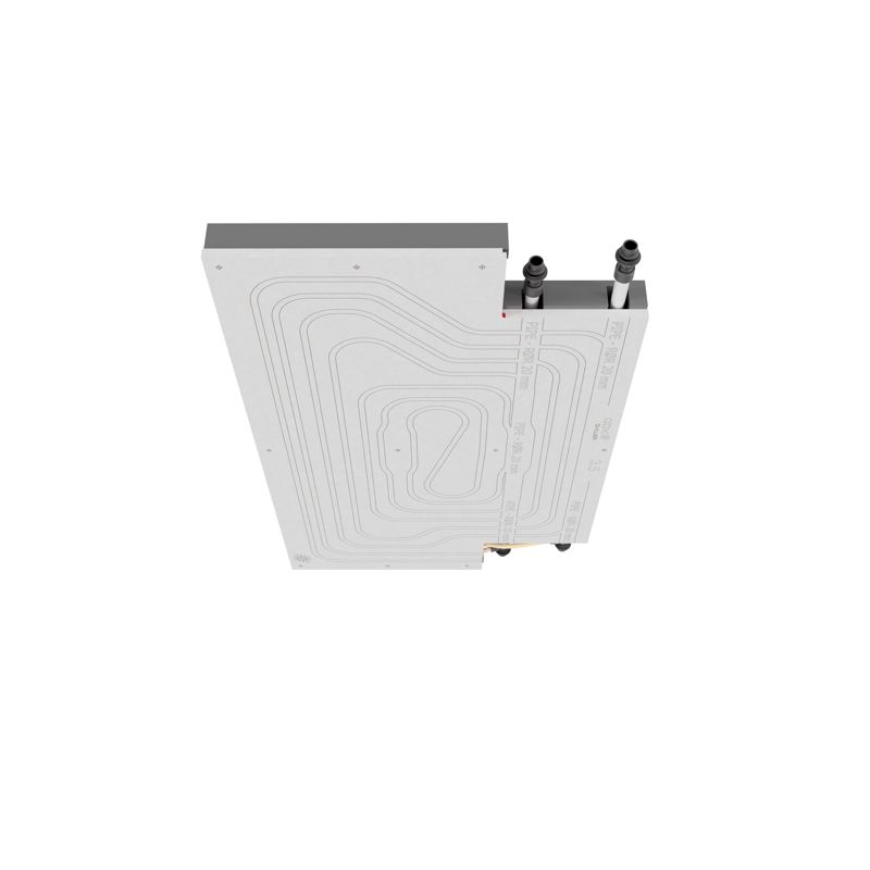 Leonardo / Click&Safe kjøletakplate, c-c 3,5 cm, 600 x 1000 x 60 mm, 0,6 m²