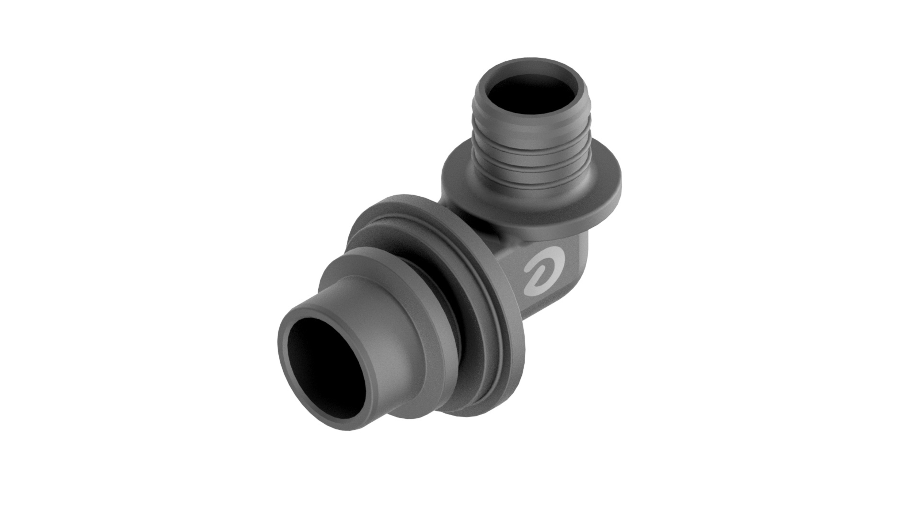 Click&amp;Safe rørfittings albue, 20 mm - Click&amp;Safe, pakke á 4 stykk