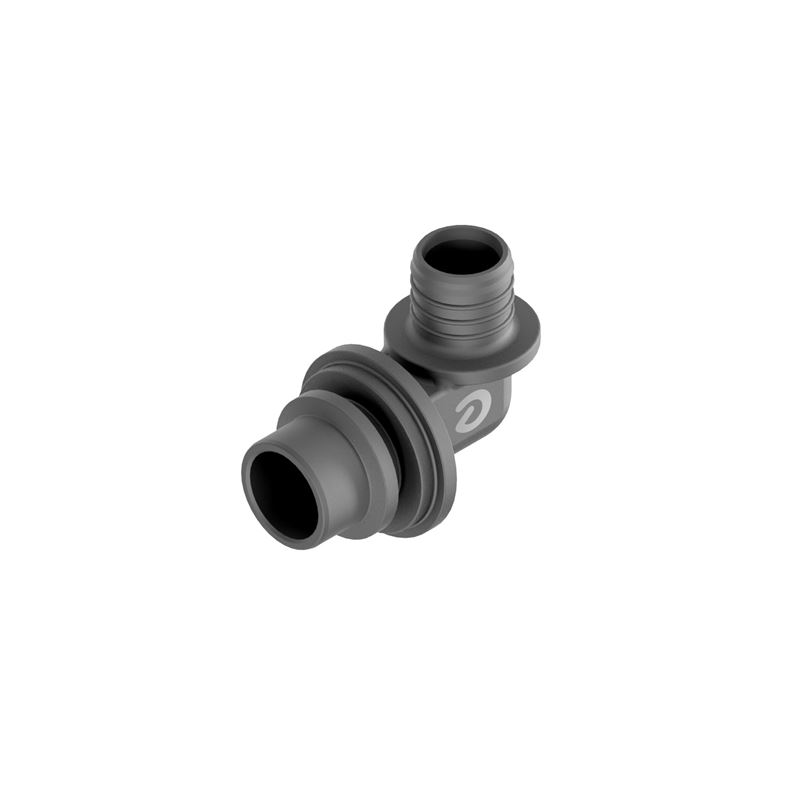 Click&amp;Safe r&#248;rfittings albue, 20 mm - Click&amp;Safe, pakke &#225; 4 stykk