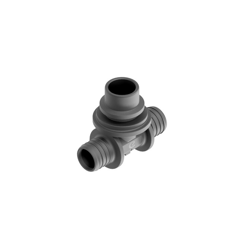 Click&Safe rørfittings T-rør, 20 mm - Click&Safe - 20 mm, pakke á 4 stykk