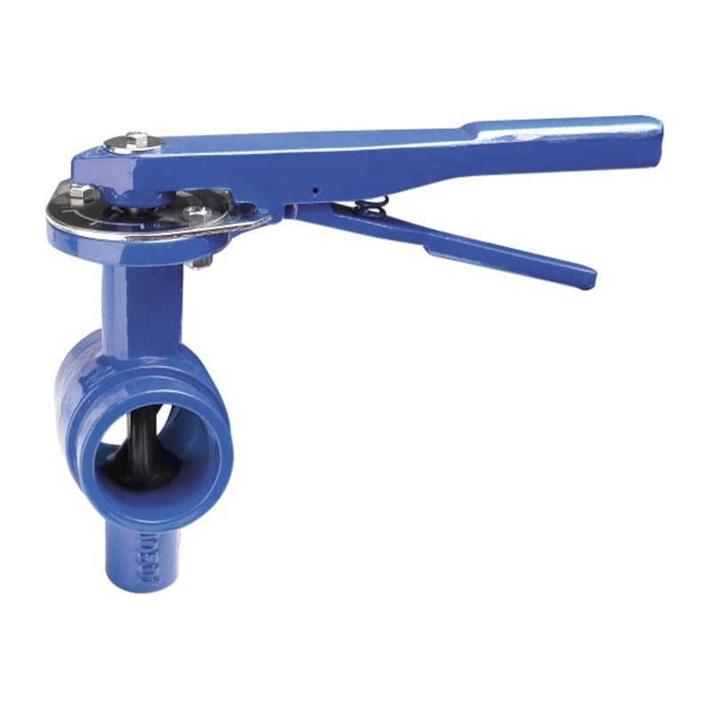 Spjeldventil 4820L, DN 65, m/rille