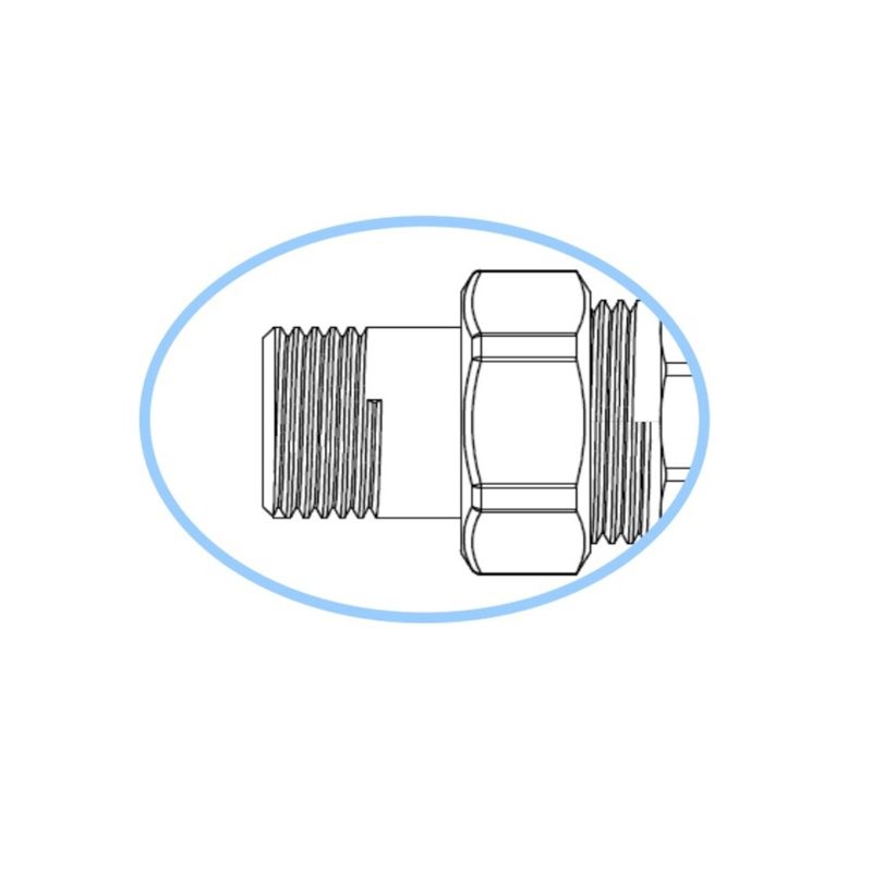 Unionskupling for 32 TT DN 32, sett à 3 stk