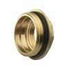 Overgangsnippel messing m/ O-ring 1/2&quot; x 3/4&quot; innv./utv. gjenger