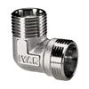 Overgangsalbue fornikl. EK x 1/2&quot; utv. gjenger