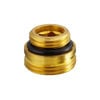 Overgangsadapter med O-ring for Kermi H-ventil, 1/2" x 3/4" utv. gjenger