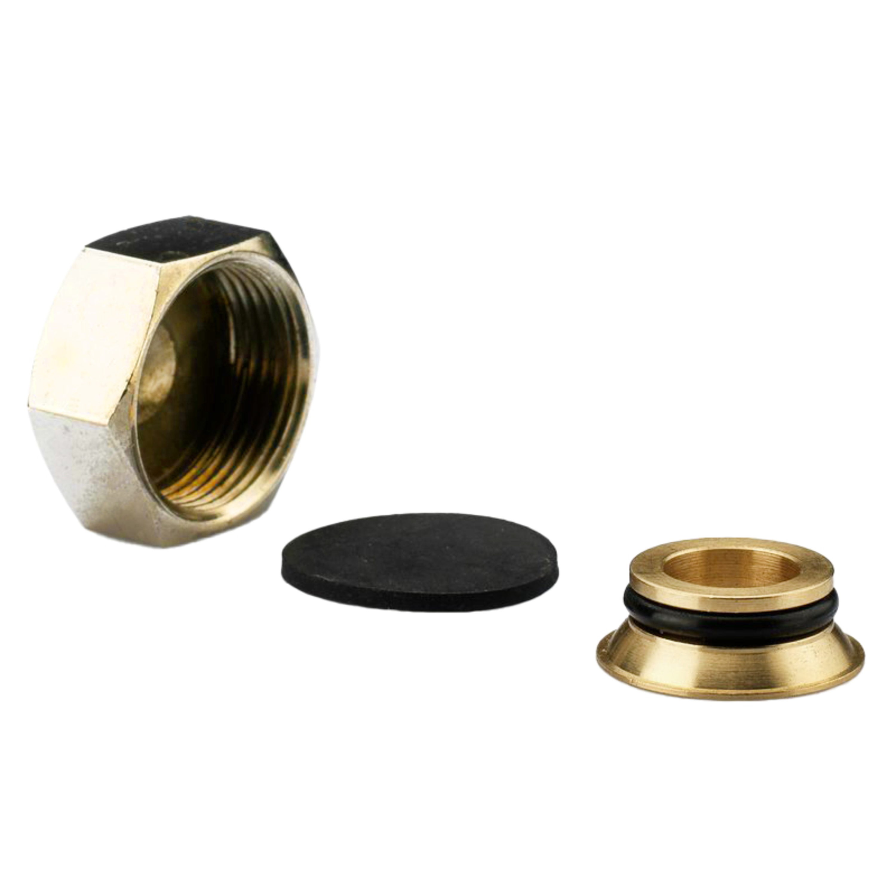 Kappe messing EK m/adapter