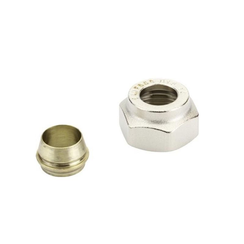 Koblingssett 3/4R x 15 mm fe/cu