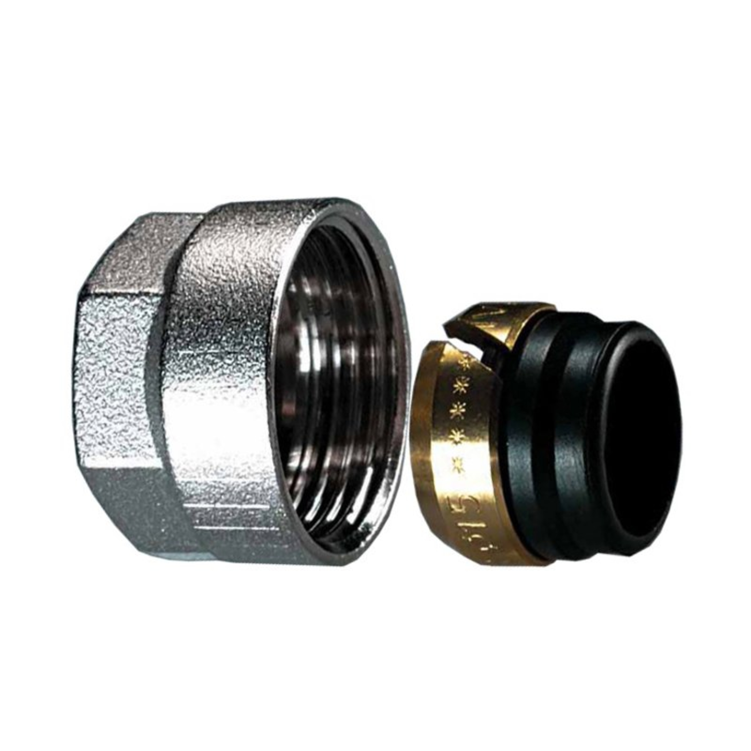 Koblingssett EK x 10 mm Fe/Cu for IVAR fittings
