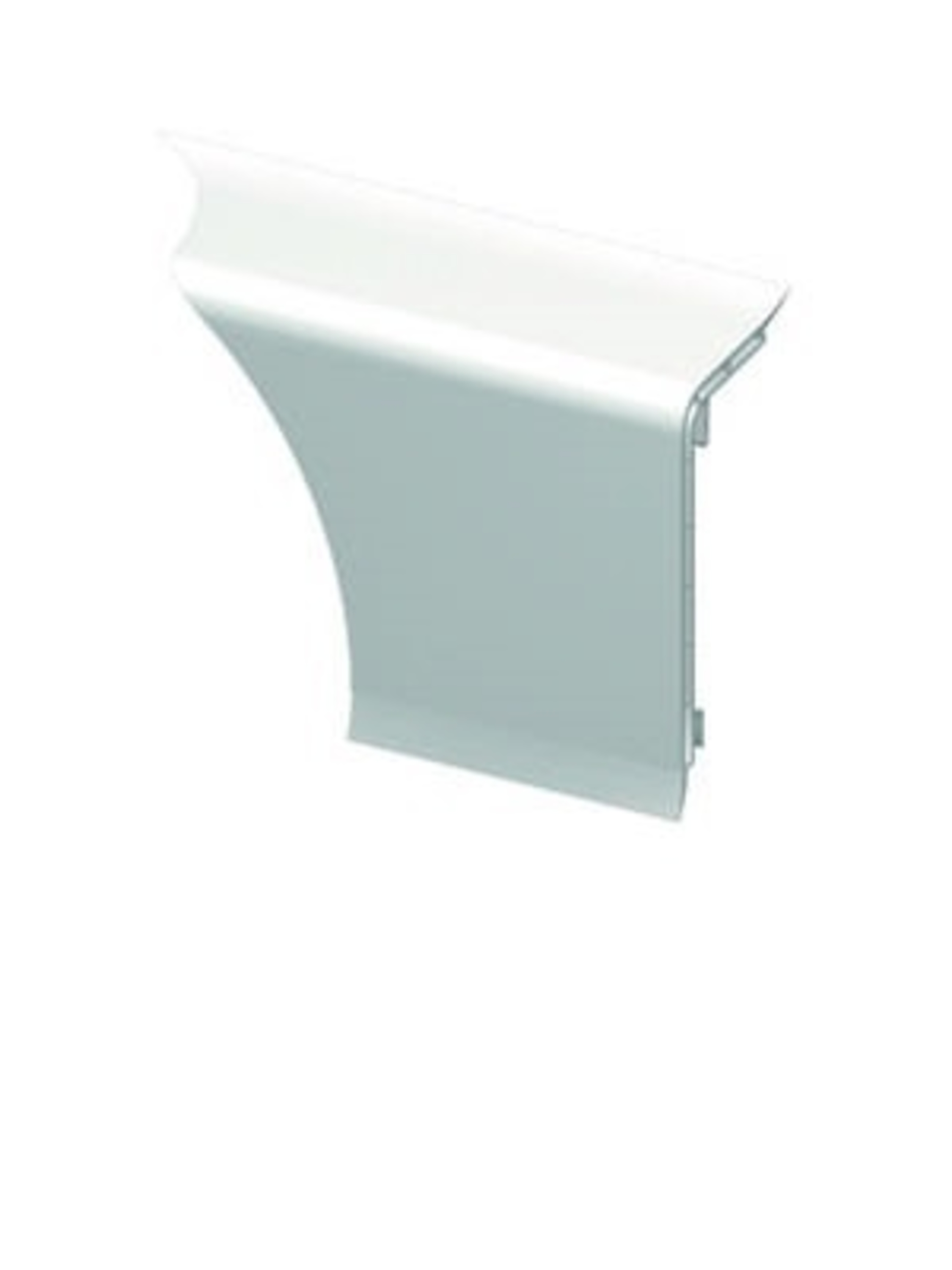 HZ Dekor Plus rørføringslist, hvit, 2 m