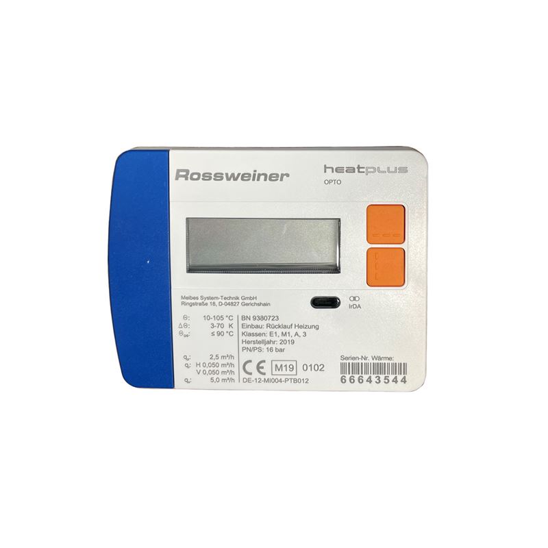 Energim&#229;ler HEATONE for tappevann, Qp = 2,5 m&#179;/t