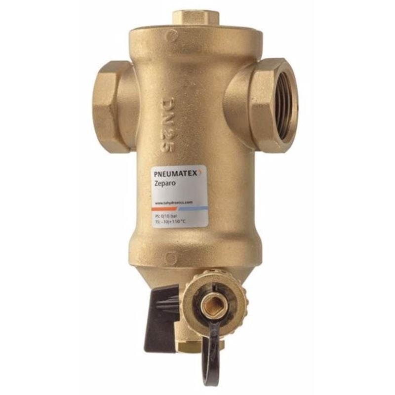 Slamutskiller, 3/4" for horisontal montering