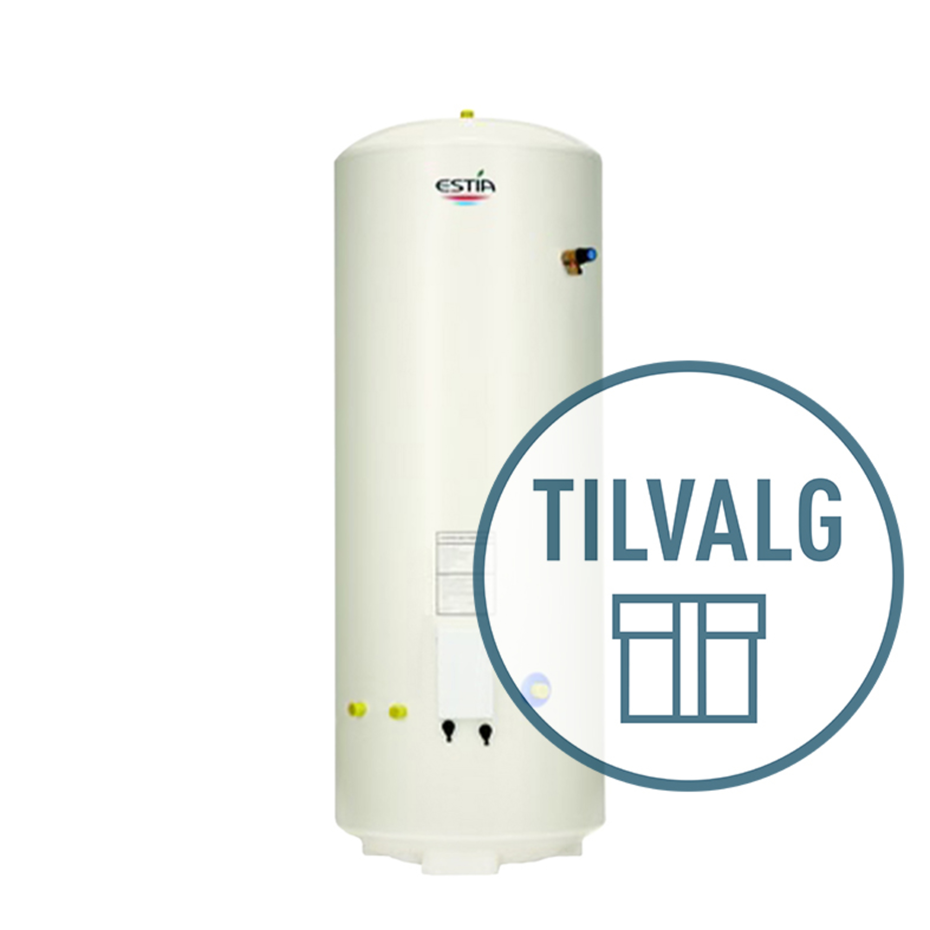 Tilvalgspakke Toshiba ESTIA 210 liter spiralbereder