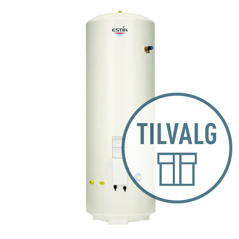 Tilvalgspakke Toshiba ESTIA 300 liter spiralbereder