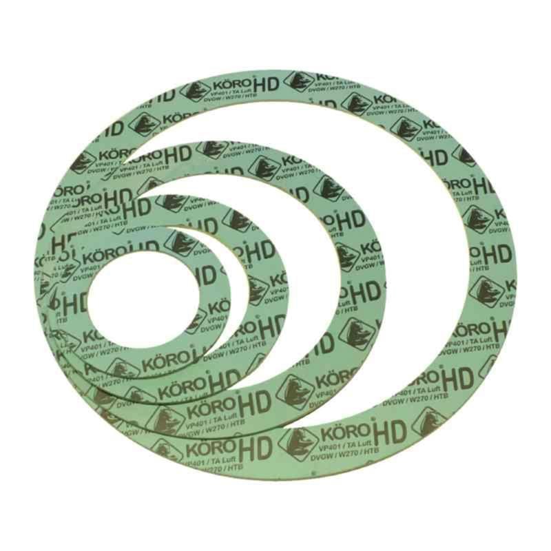Flensepakning DN 40, 49x92x2 mm