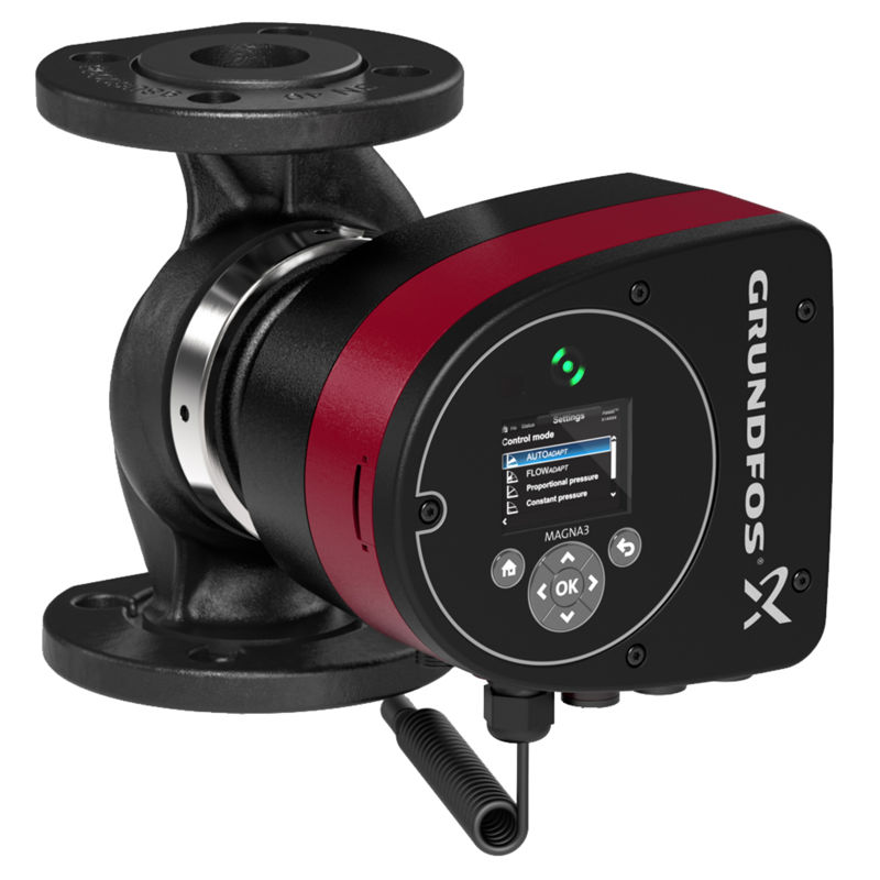 Magna3 sirkulasjonspumpe 50-80 F, PN6/10, 1~ 230 V, 240 mm