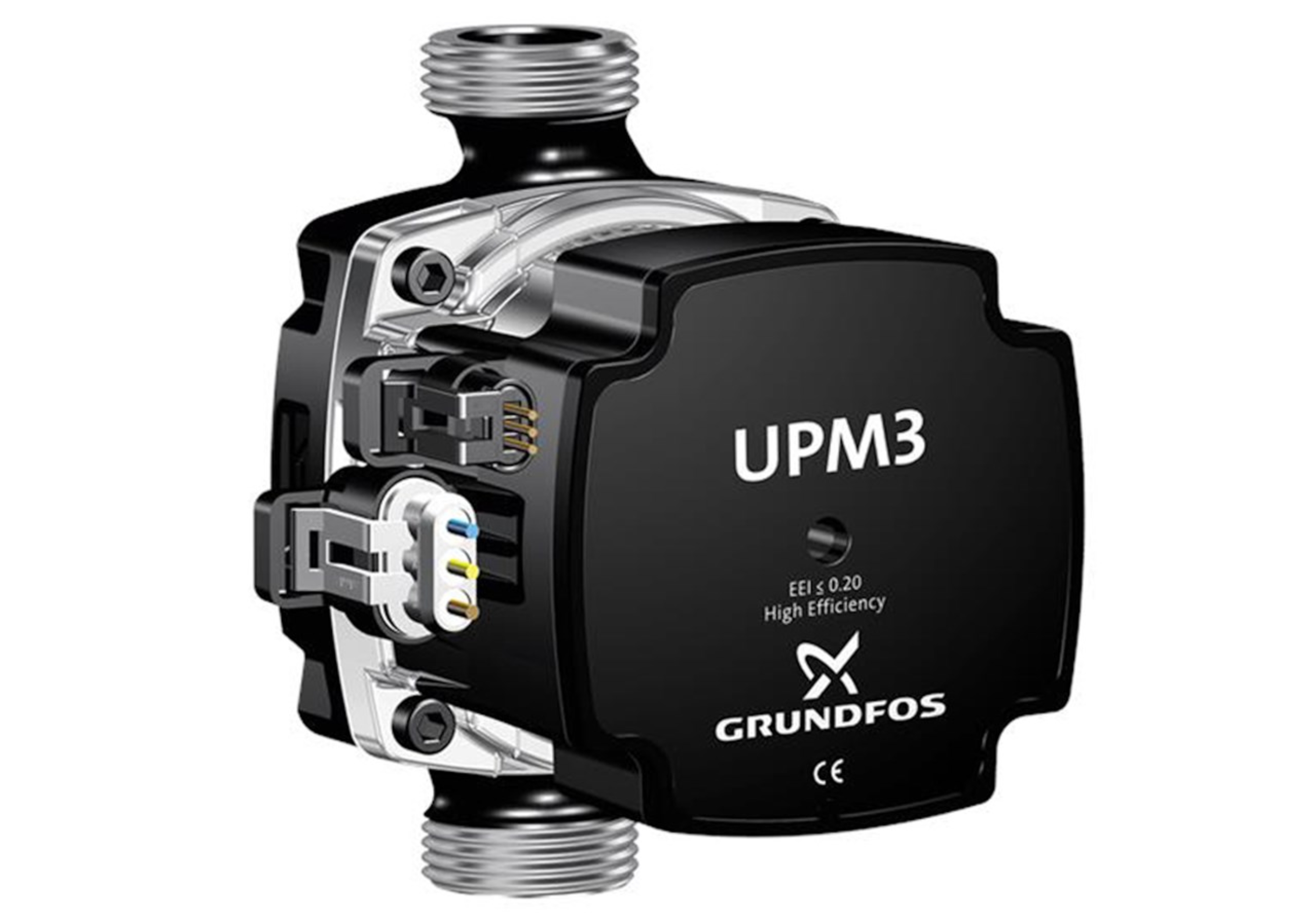 UPM3 auto L sirkulasjonspumpe 15-50, 1~ 230 V, 130 mm