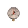 Manometer, 0-4 bar, tilkobling under, 1/4" utv. gjenger