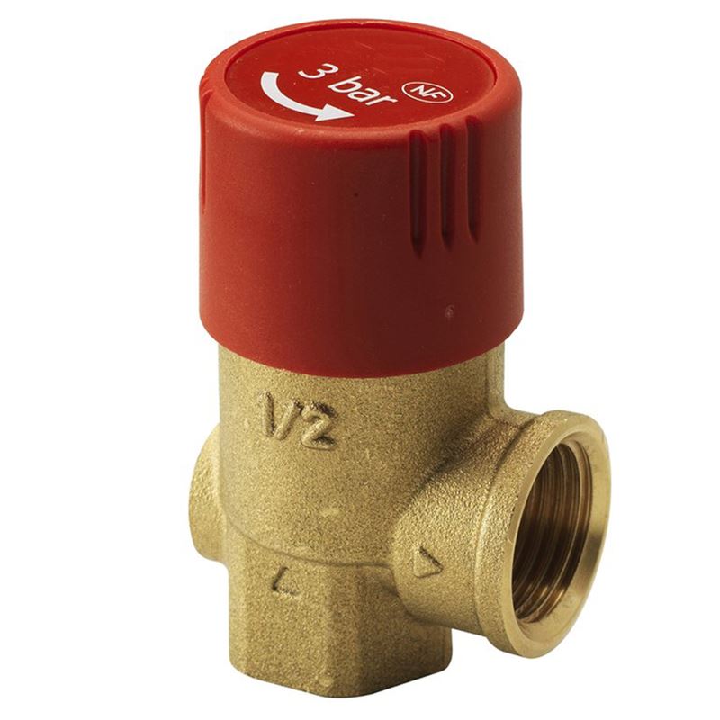 Sikkerhetsventil 3/4&quot;, 3 bar