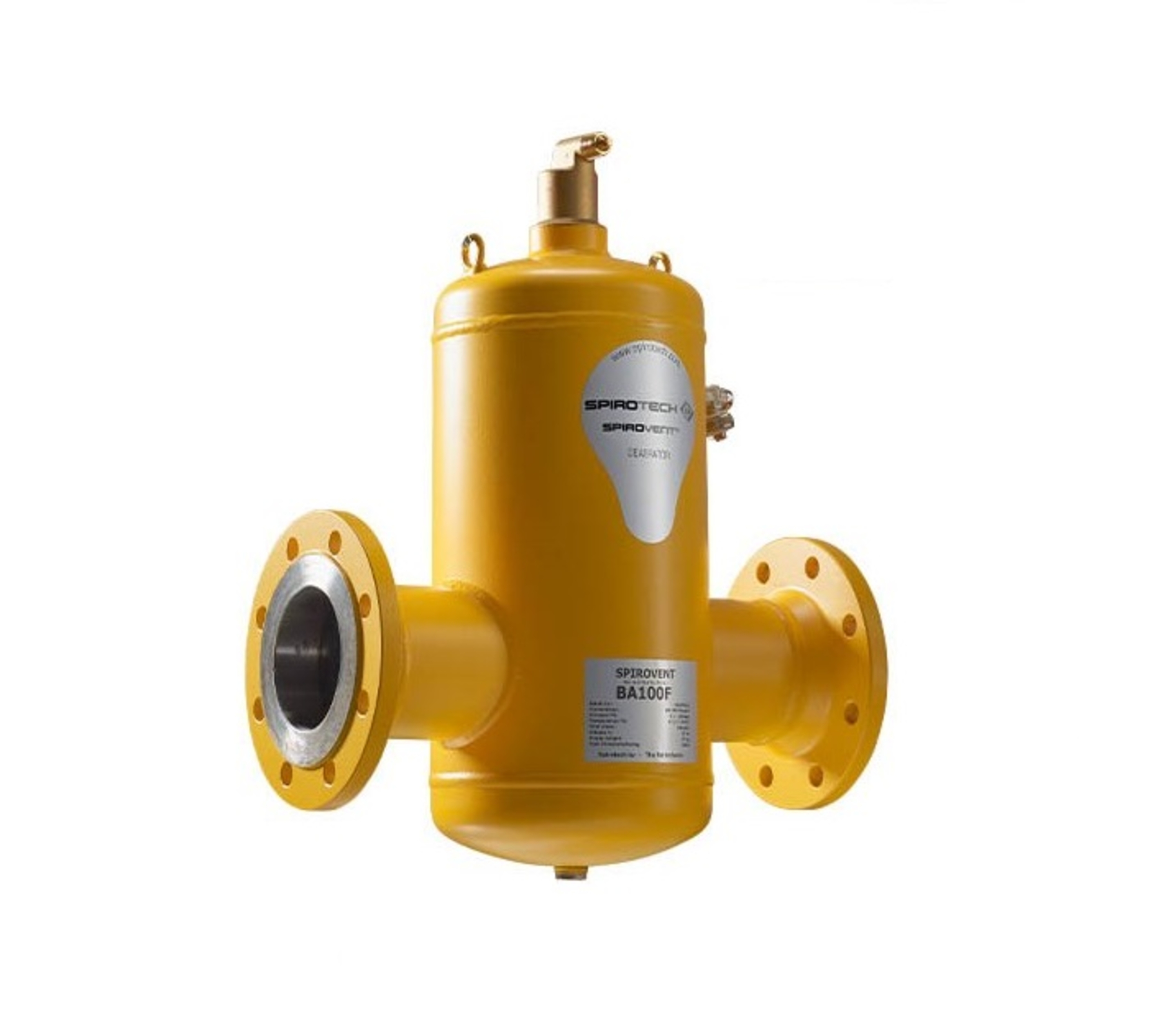 Mikrobobleutskiller, DN100 flens