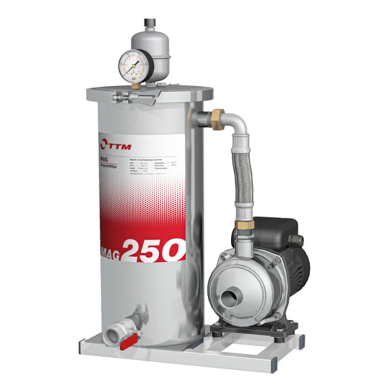 Magnetitt systemfilter