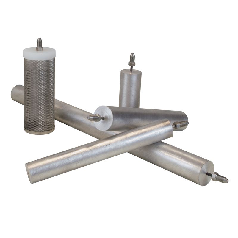 Magnesiumanoder for Elysator, Typ 100, inkl. pakning ( sett med 3 anoder )