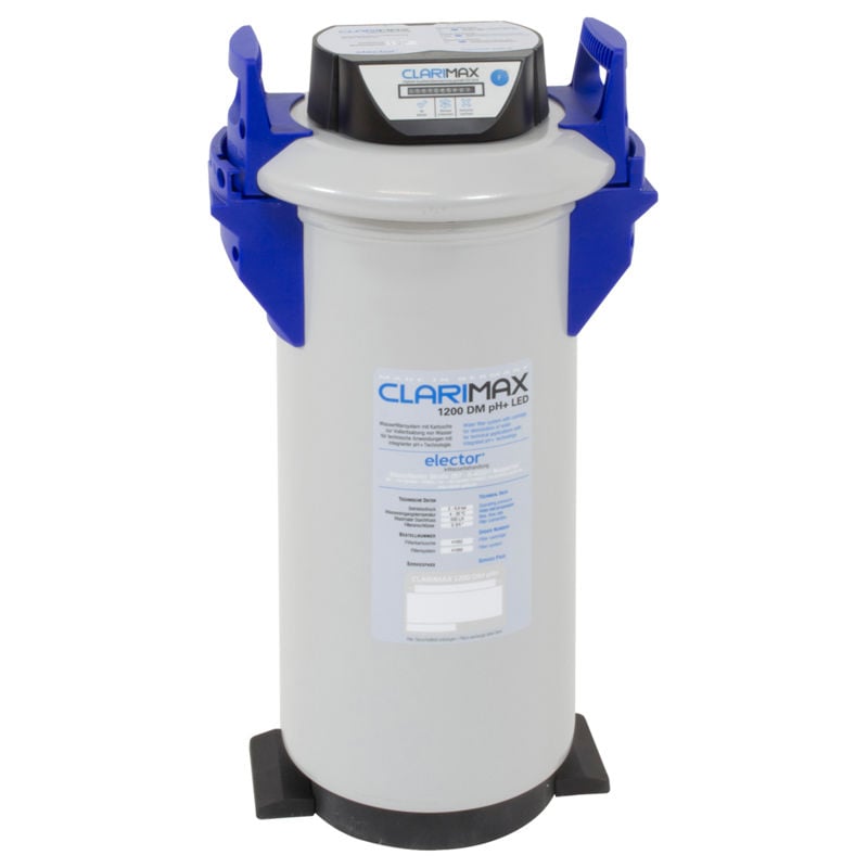Clarimax 1200 DM vannbehandler for påfylling varmeanlegg