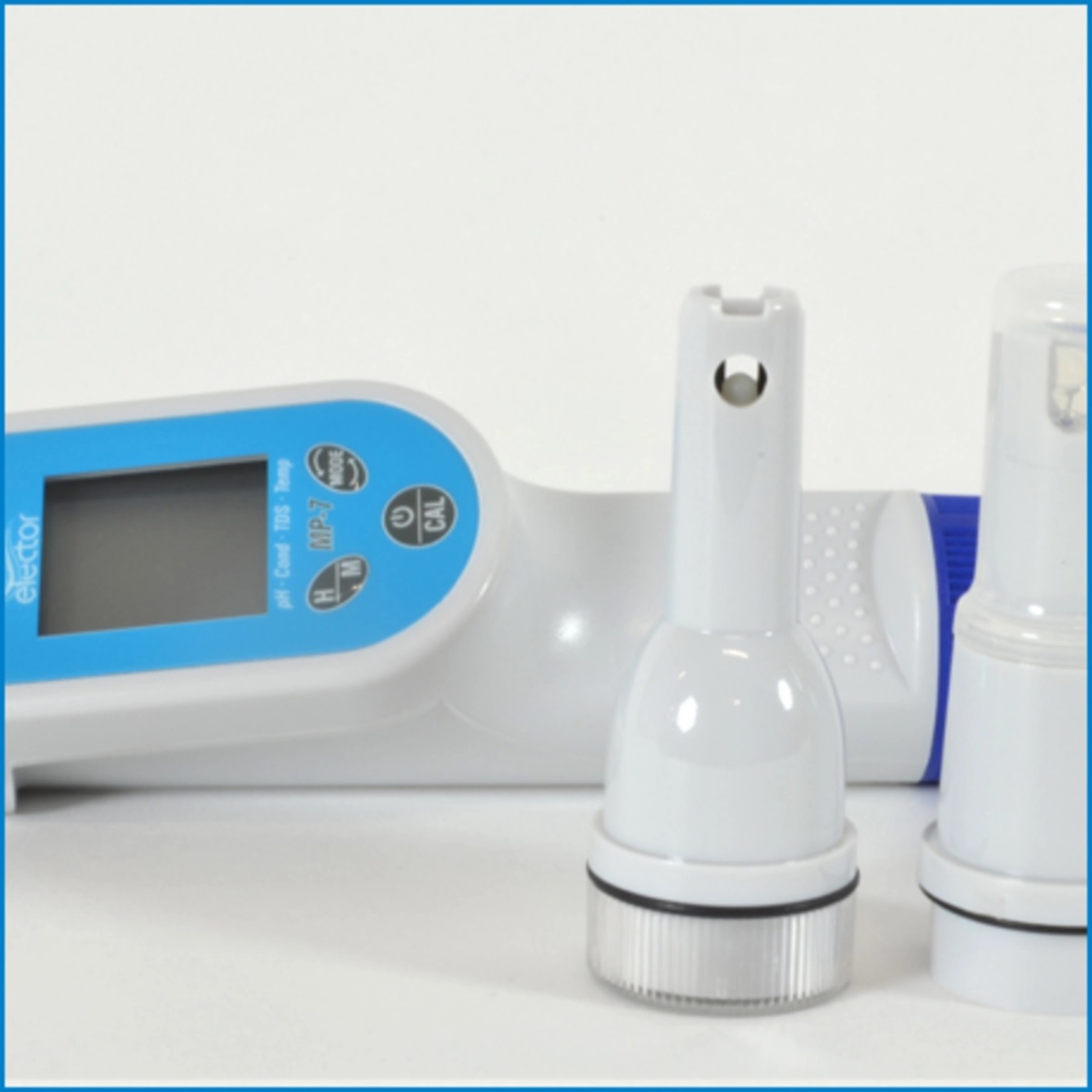 Elector målekoffert for måling av pH, el. ledningsevne og tot. hardhet, inkl. MP-7 måleinstrument