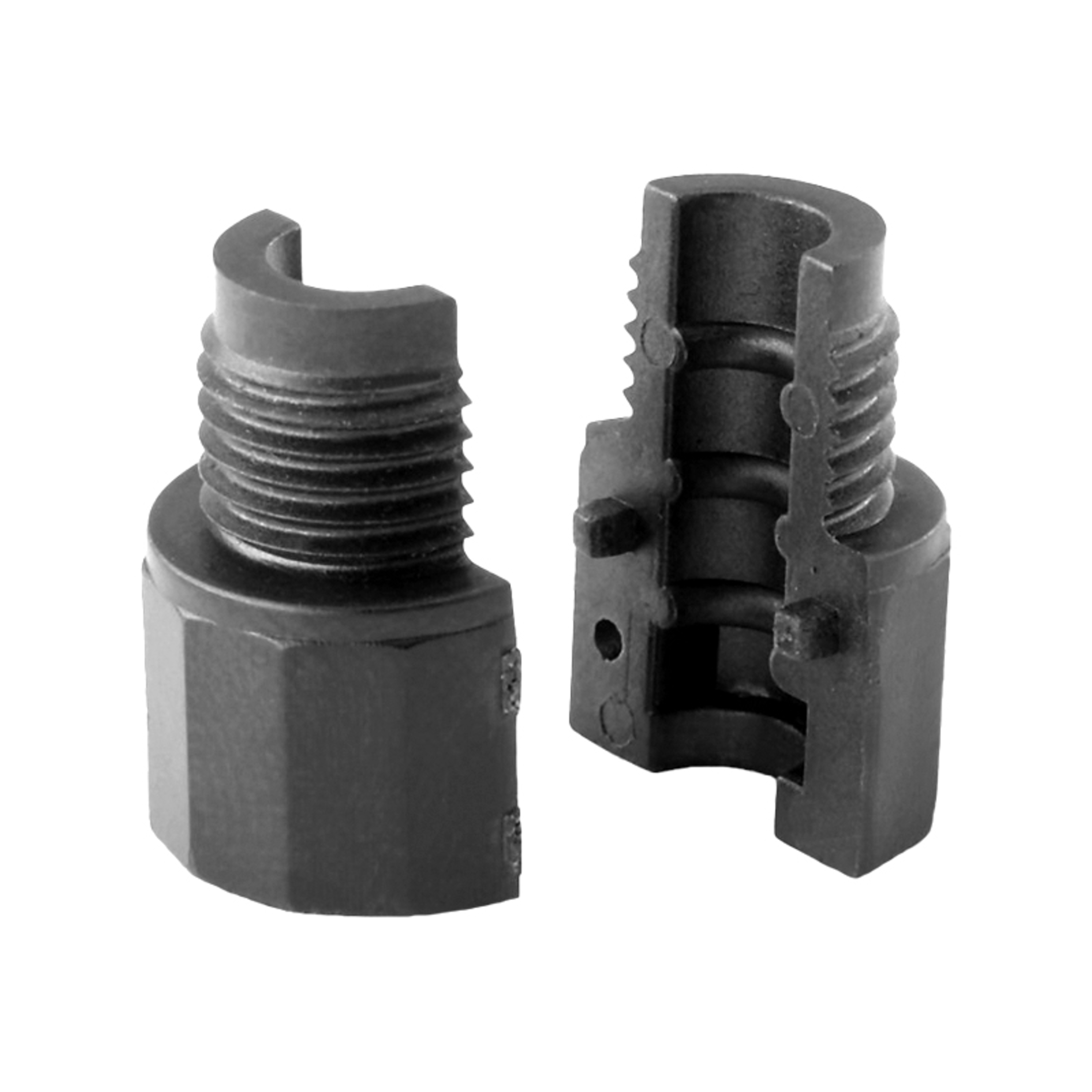 Adapter i plast for følerprobe til energimåler, M10x1