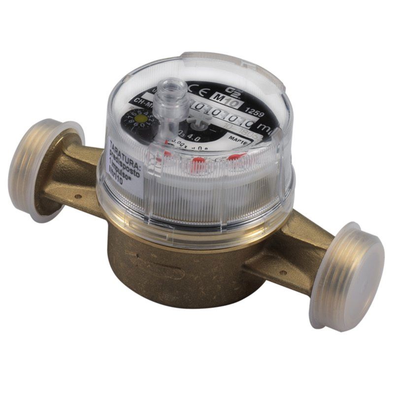 Mengdemåler kaldt vann SFU-P/20SRP puls, 1" utv. gjenger
