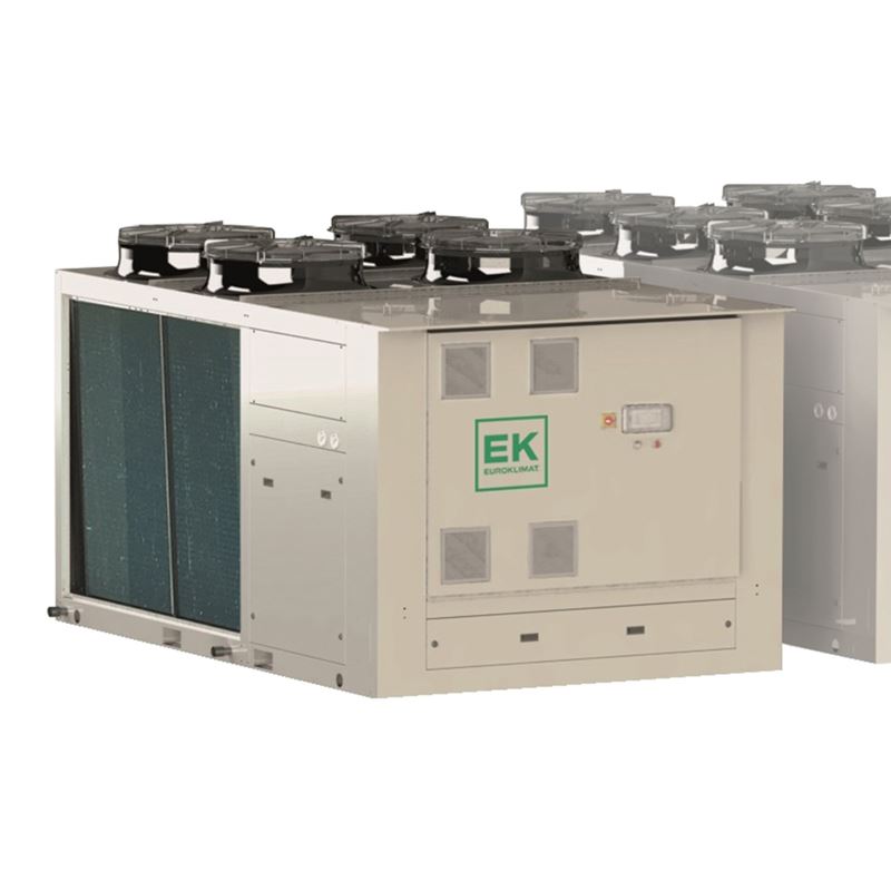 Hera 130-2-2 luft-vann varmepumpe, nom. varmeeffekt 132,6 kW, 3~ 400 V