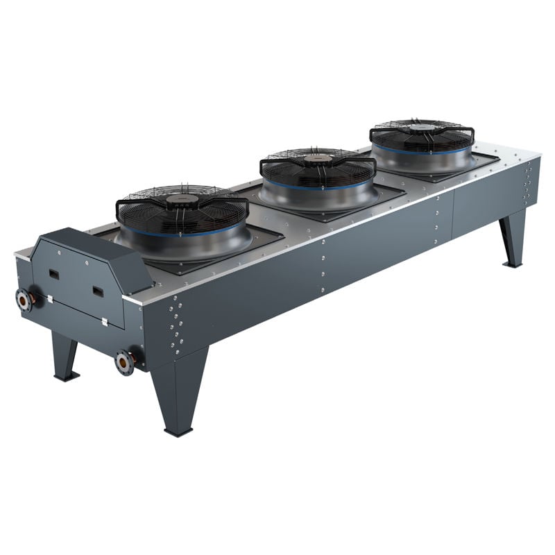 Flat-bed tørrkjøler