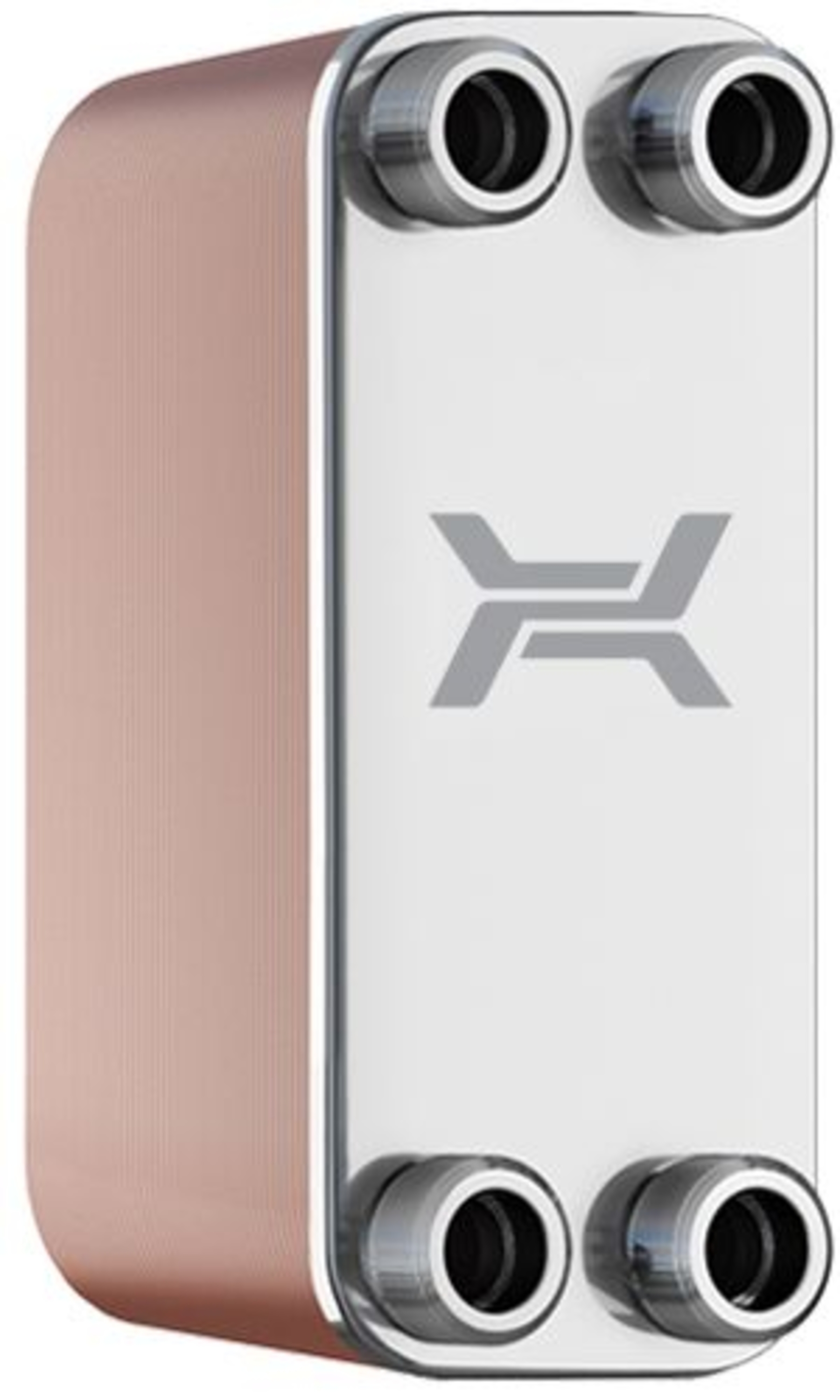 Varmeveksler LA14-10-3/4", for 50 m² snøsmelting (12,5 kW)