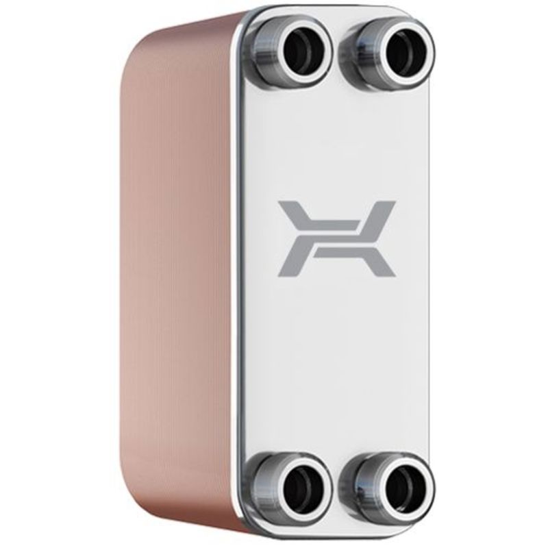 Varmeveksler LA14-10-3/4", for 50 m² snøsmelting (12,5 kW)