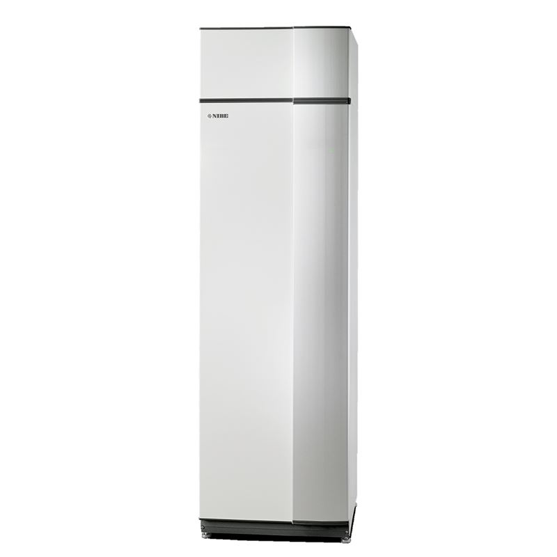 F372 R, 3~ 230 V,  avtrekksvarmepumpe m/bereder og 0-10 kW el.kolbe