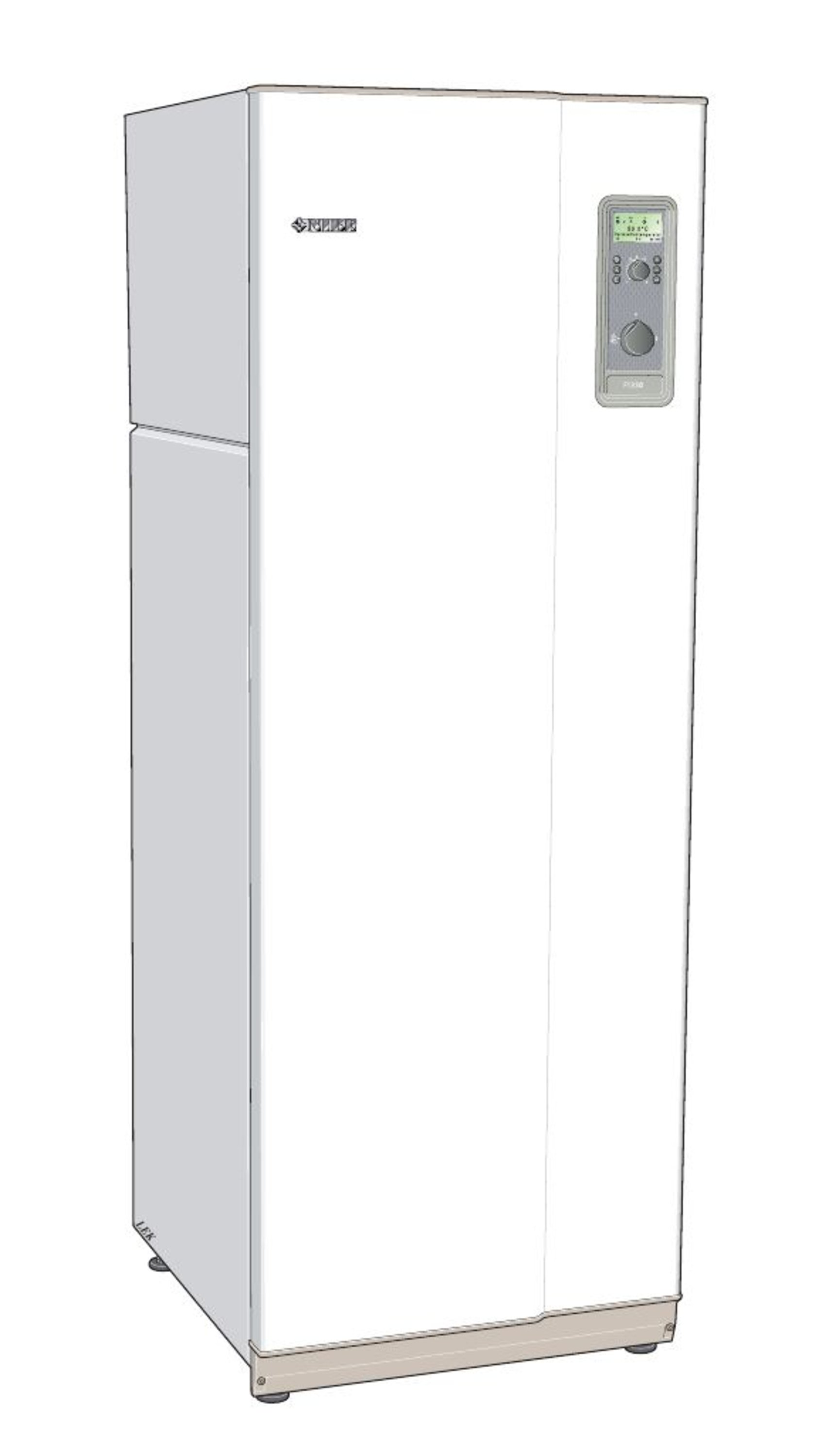 F1330-60, 3~ 400 V, væske-vann varmepumpe