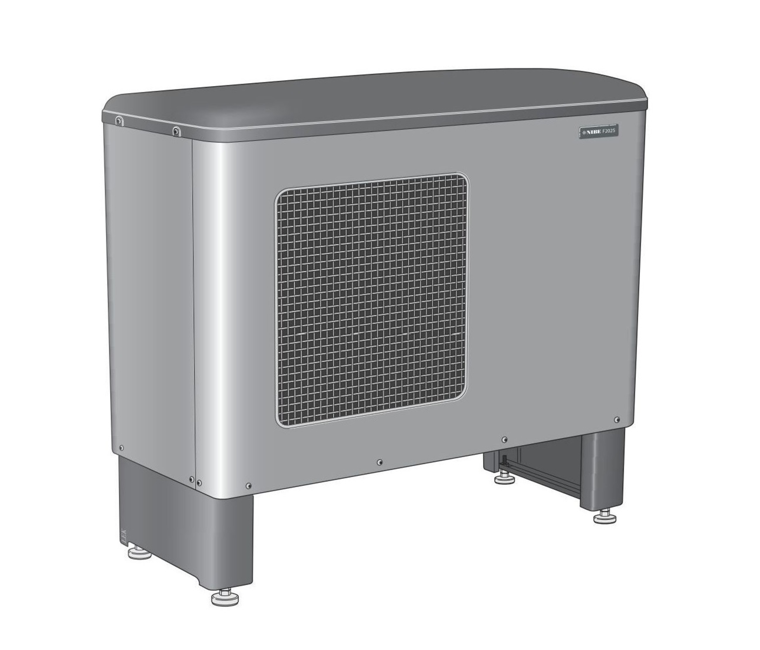 F2025-14 luft-vann varmepumpe, 3~ 400 V