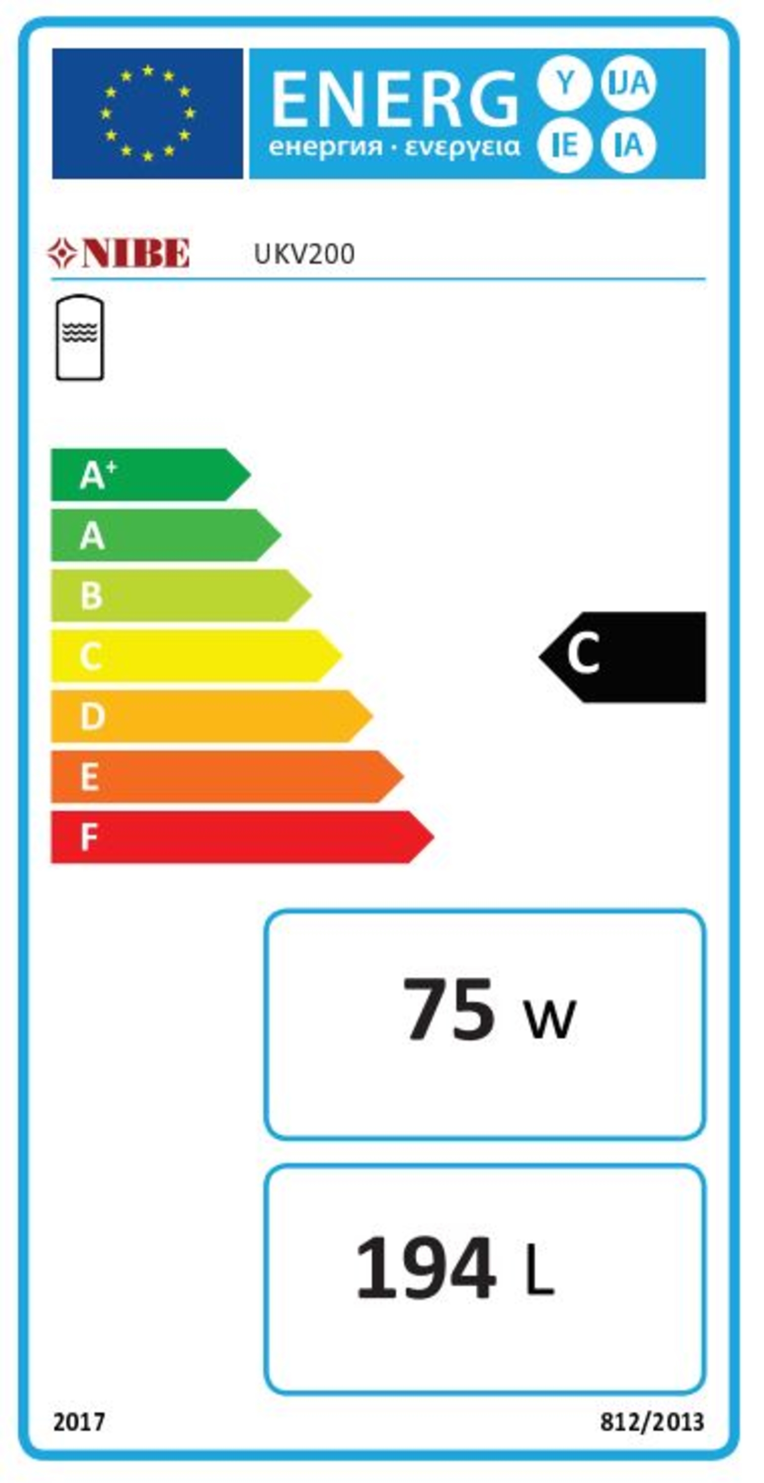 R520073 Energietikett