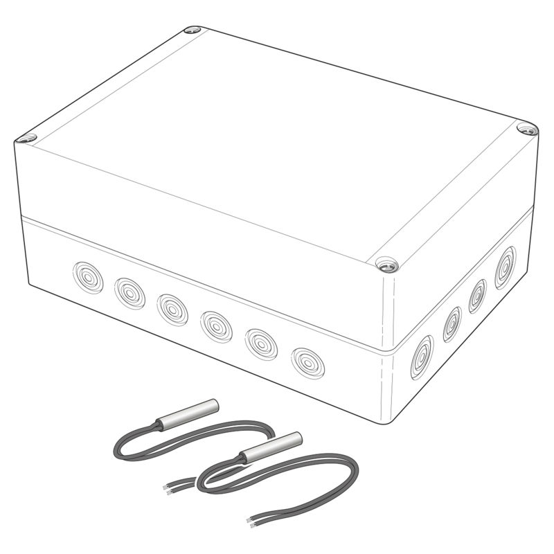 ACS 45 tilbehørskort for passiv eller aktiv kjøling med væske-vann varmepumpe
