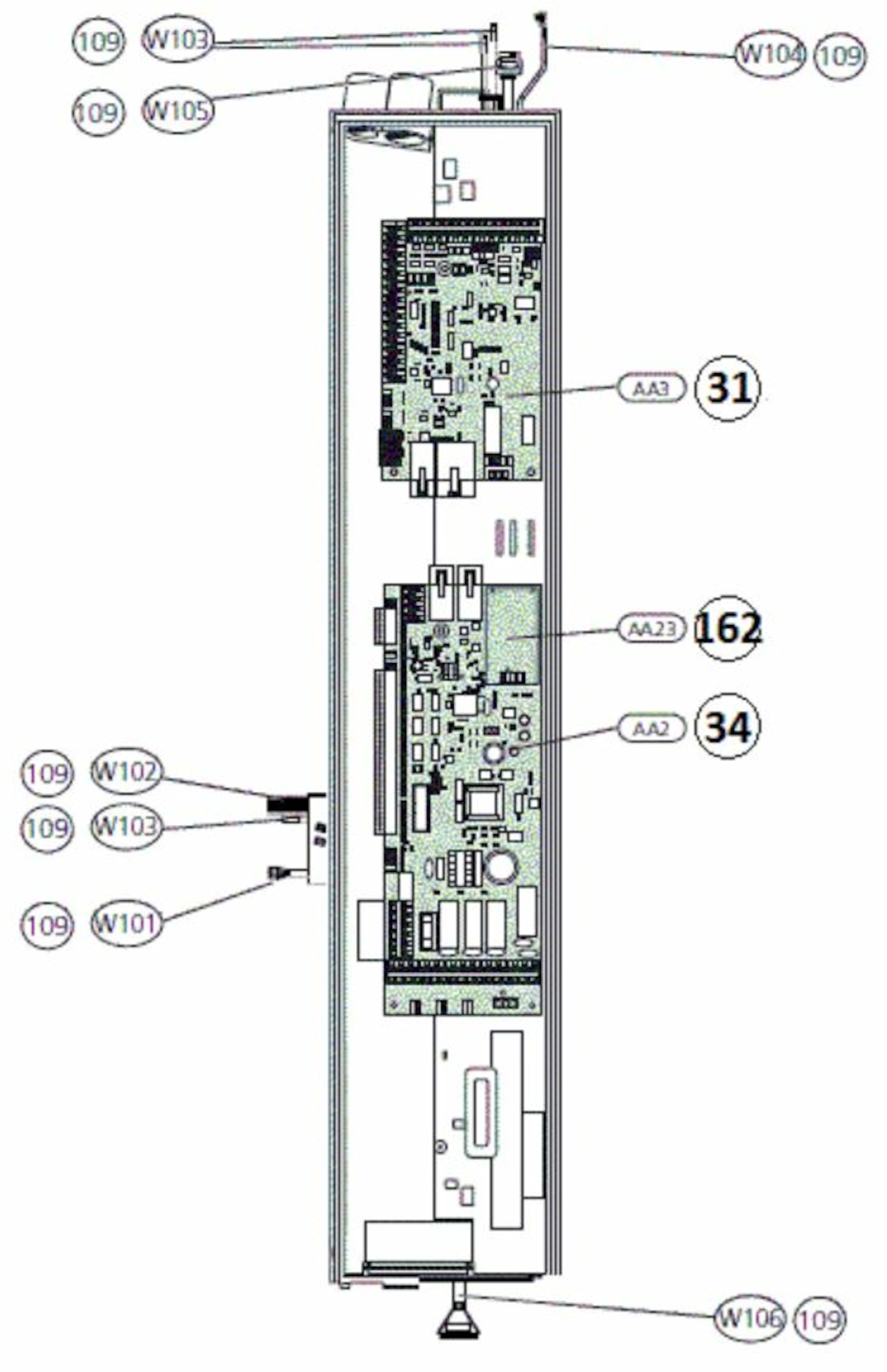 F1255-6 R EM Inverter, 3~ 230 V, v&#230;ske-vann varmepumpe