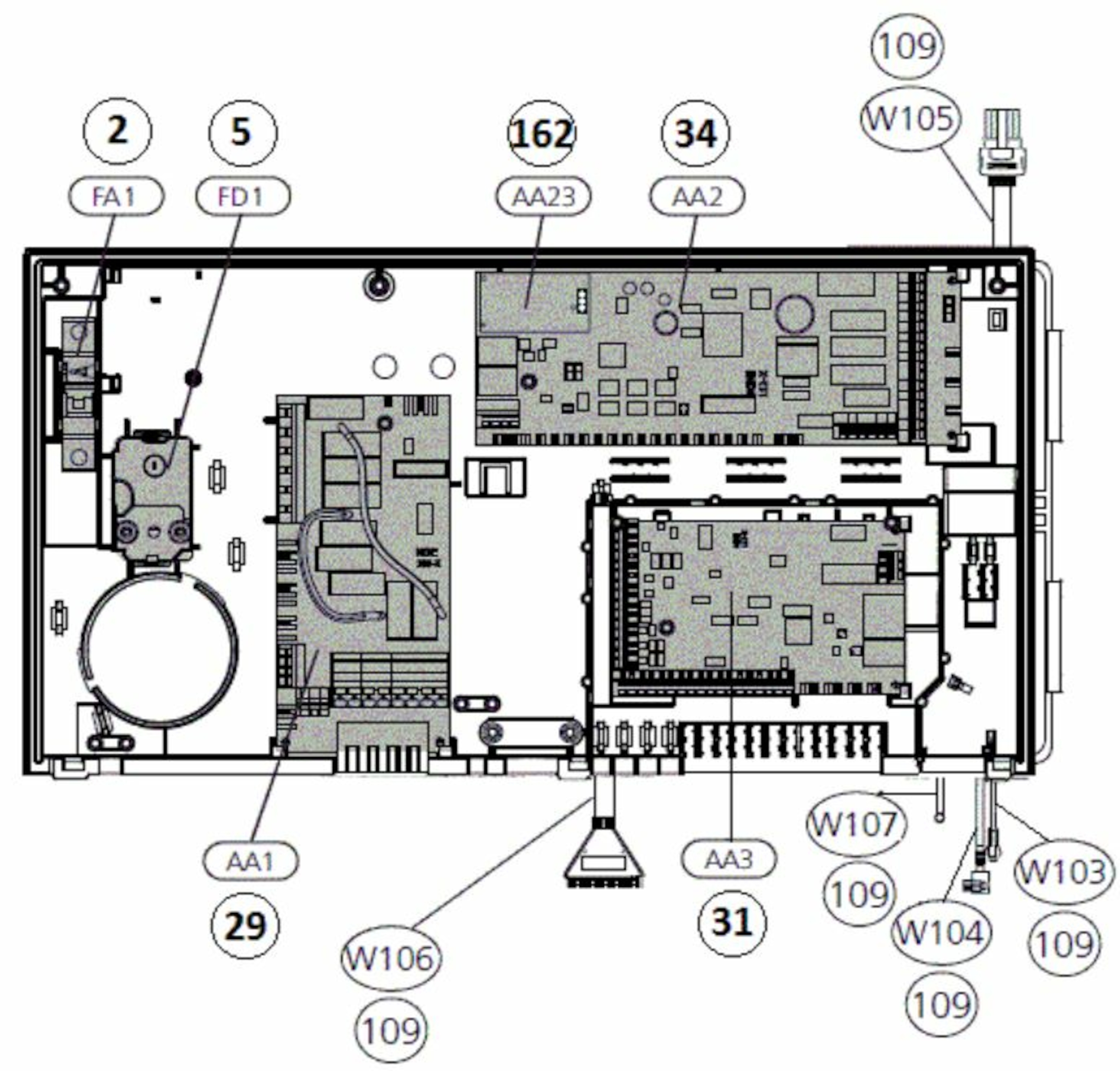 F1155-6 EM Inverter, 3~ 400 V, v&#230;ske-vann varmepumpe